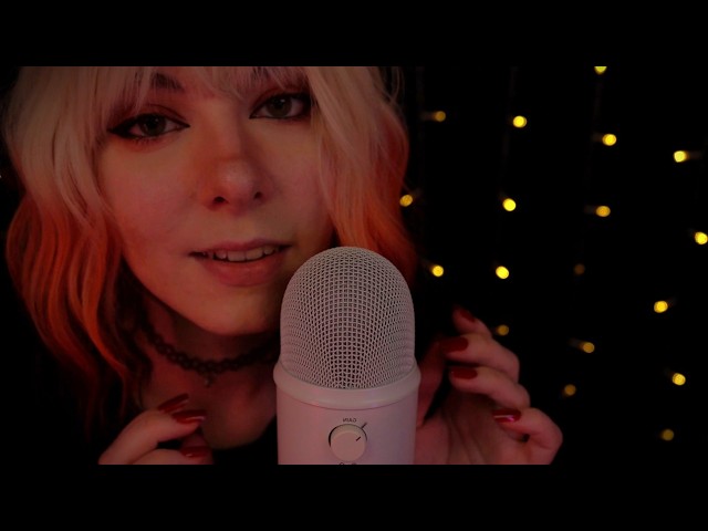 ASMR | 3 hours close up, semi unintelligible whispering & layered white noise for deep sleep