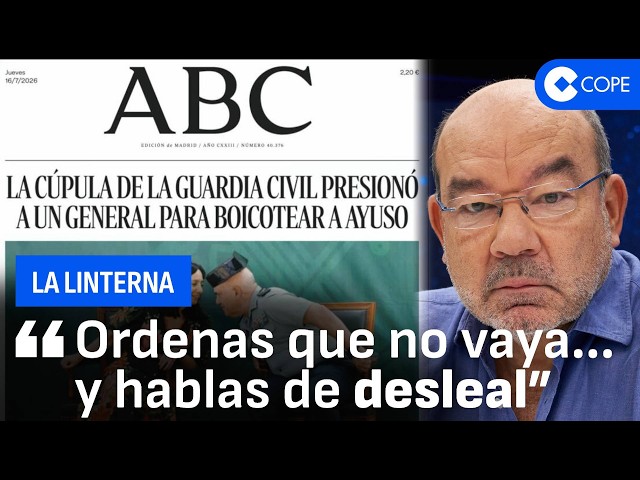 Expósito, outraged by the Civil Guard's audio recordings against Ayuso: "We have stooped VERY low"