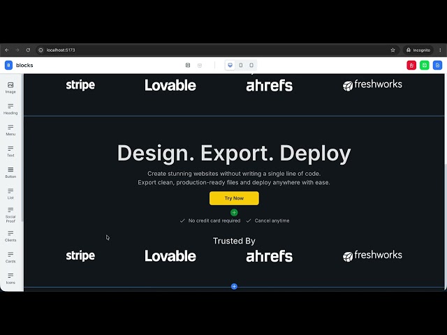 Building a Website Builder from Scratch in React | Progress #11 (Context Menu)