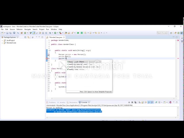 you can  but you should not  #static #java