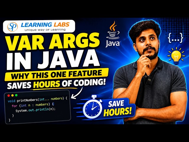 Var Args in Java - Why This One Feature Saves Hours of Coding