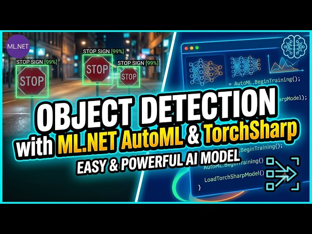 Object Detection with ML.NET AutoML and TorchSharp AI Model