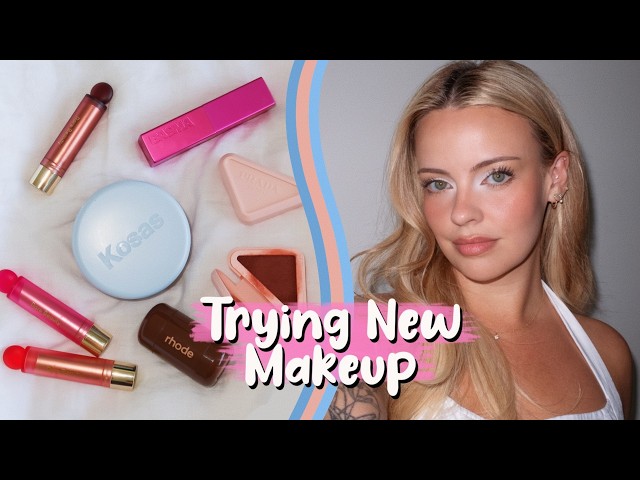 Trying New Makeup! | Julia Adams