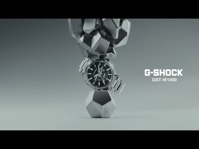 The GST-W1000 reimagines G-SHOCK toughness with a minimalist, contemporary design. | CASIO G=SHOCK