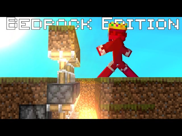 Flat Ground Trap for Minecraft Bedrock Edition (1.21+)