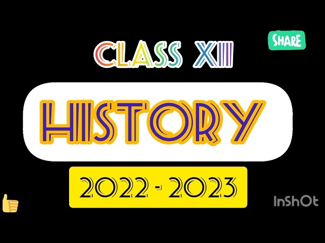 Can YOU Score 100% on This Class 12 History Exam? - March 29, 2023" History question paper from CBSE