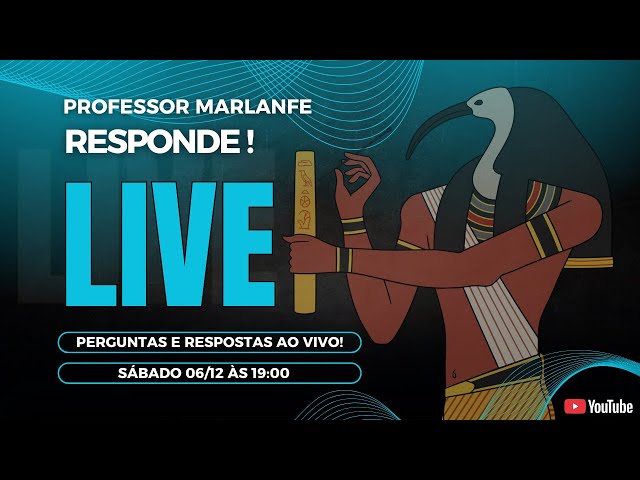 PROFESSOR MARLANFE RESPONDE - VENHA FAZER SUA PERGUNTA - LIVE 06/12