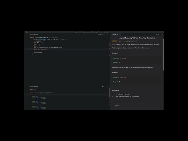 Solving Neetcode: [33] Longest Substring Without Repeating Characters