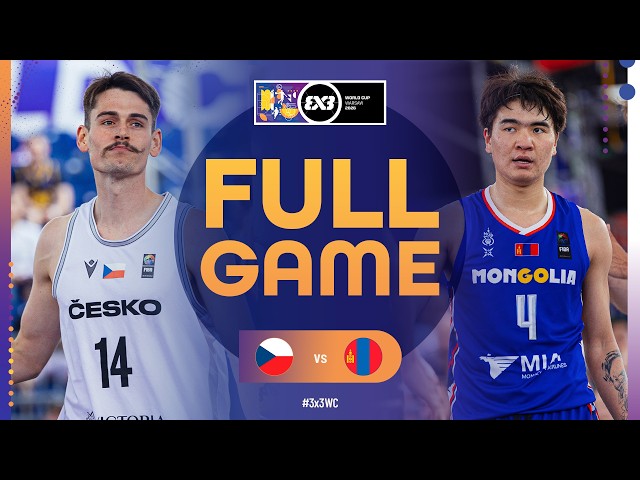 Czechia 🇨🇿 vs Mongolia 🇲🇳 | Men | Pool Game | FIBA 3x3 World Cup 2026 | 3x3 Basketball