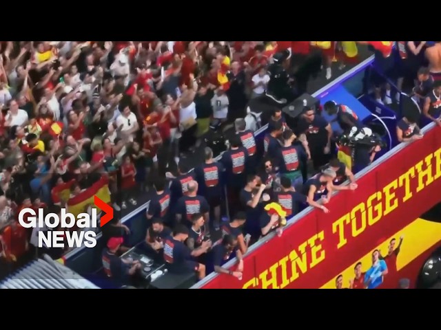 Spain celebrates winning 2026 FIFA World Cup with victory parade in Madrid | FULL