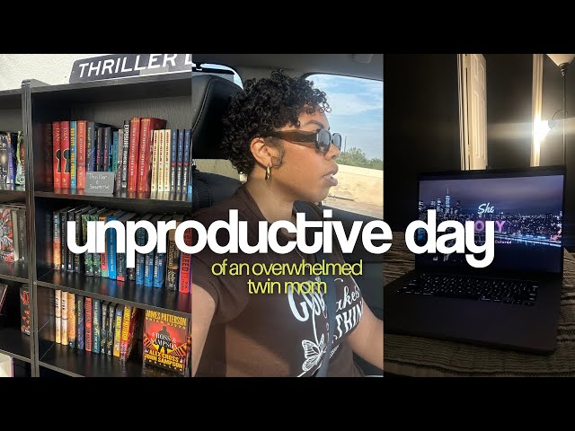 filling my cup as an overwhelmed twin mom | book shopping, coffee shop, self care night