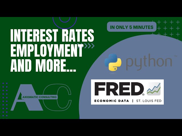 How to get economic and financial data using Python!