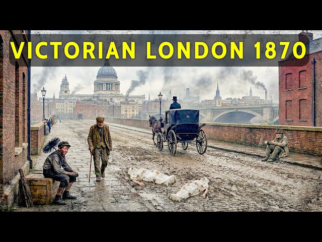 The REAL Street Life of VICTORIAN LONDON (1870s) Brought to Life