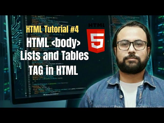 HTML Lists and Tables Explained | Web Development Tutorial for Beginners #html #tutorial   #coding 