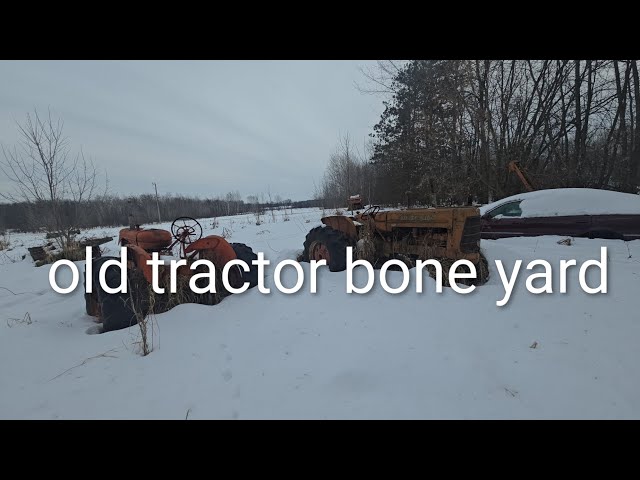 Tour of an old Allis Chalmers bone yard