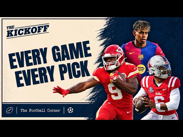 I Picked EVERY Football Game This Weekend | CFB Week 8, NFL Week 8 + Premier League Matchweek 8