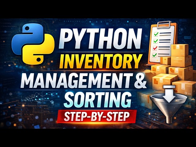 Python Inventory Management Explained Simply