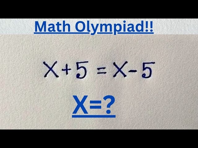 The Impossible Olympiad Problem Nobody Could Solve! | Math Olympiad Mathematics 