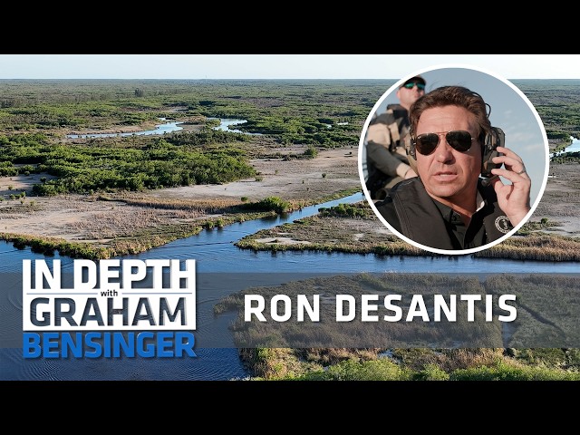 Deep in the Everglades with Ron DeSantis: Pinning down Burmese pythons