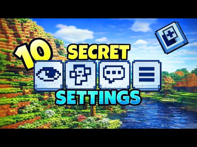 10 Secret Pro Settings For Minecraft Pocket Edition 🔥