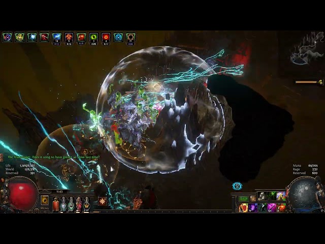 PoE 3.27 Strength Stacking Static Strike + Shockwave Glad