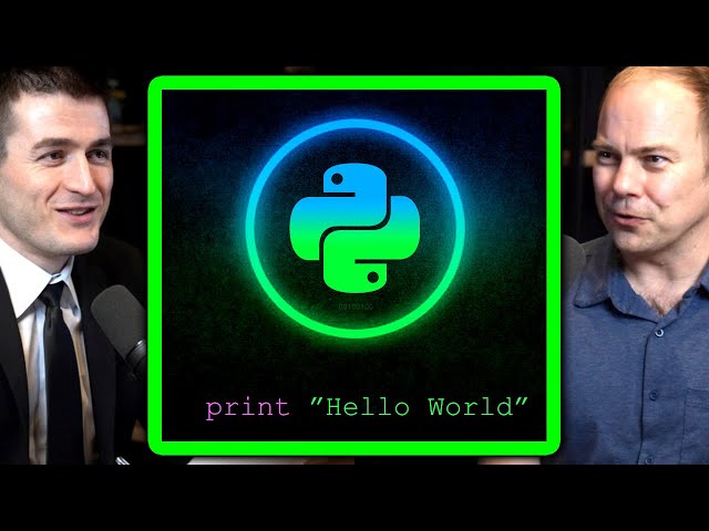 Why Lex Fridman loves Python programming language