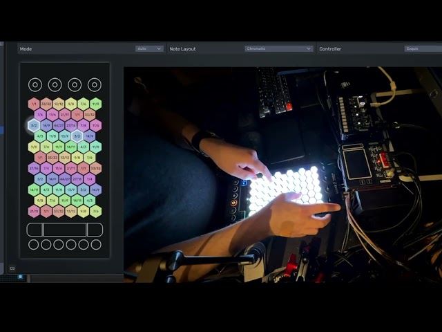 Re-tuning Bitwig to a microtonal tuning that uses more than 12 notes. Exquis Controller & Entonal 2