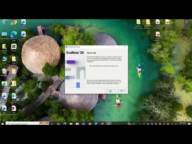 How to Install EndNote 20 for Free |❣️😳 EndNote Installation for Thesis Referencing😇