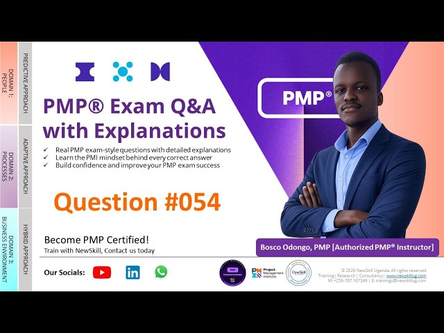 PMP Exam Question | Q054 | Stakeholder Engagement & Expectations
