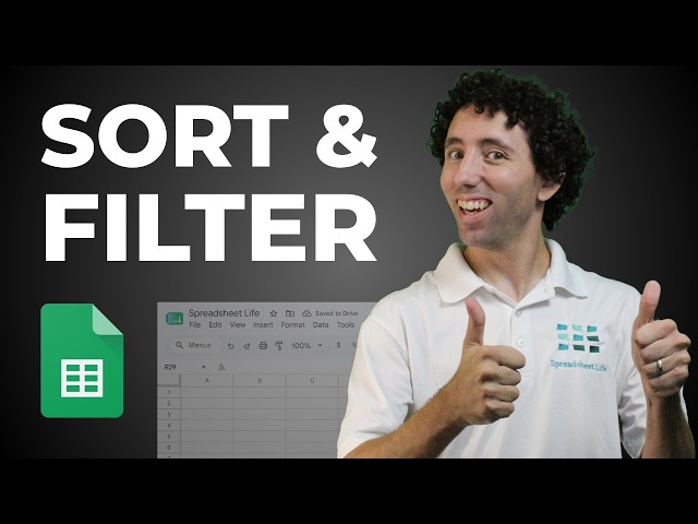The Easiest Way to Sort & Filter Data in Google Sheets