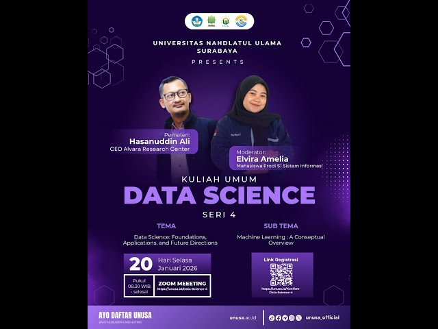 Kuliah Umum Data Science Seri 4