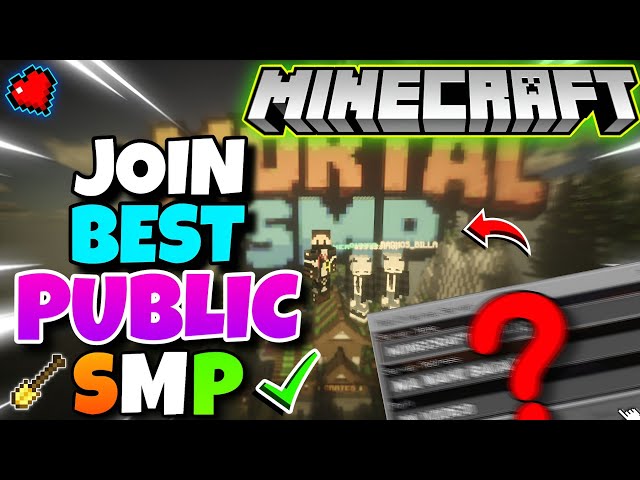 🐈 Join Best Survival Public Smp Server For Minecraft 🪖 | Java + PE | 24/7 Online | Free To Join 🏳️