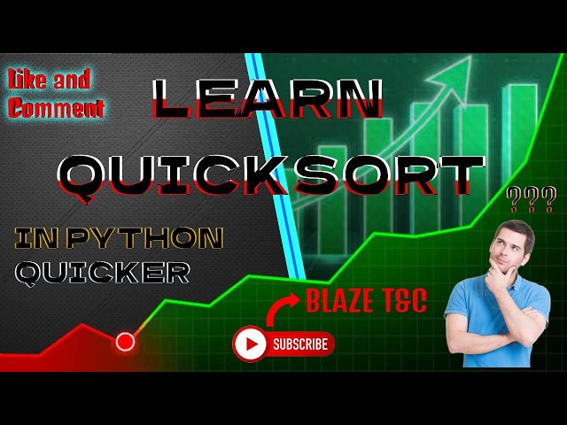 Learn QuickSort Using Python