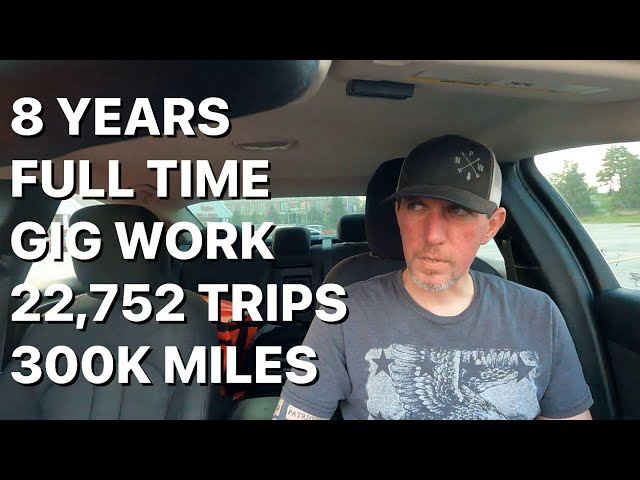 My Experience Doing Gig Work Full Time For 8 Years - 🤯 #doordash #uber #lyft #fooddelivery