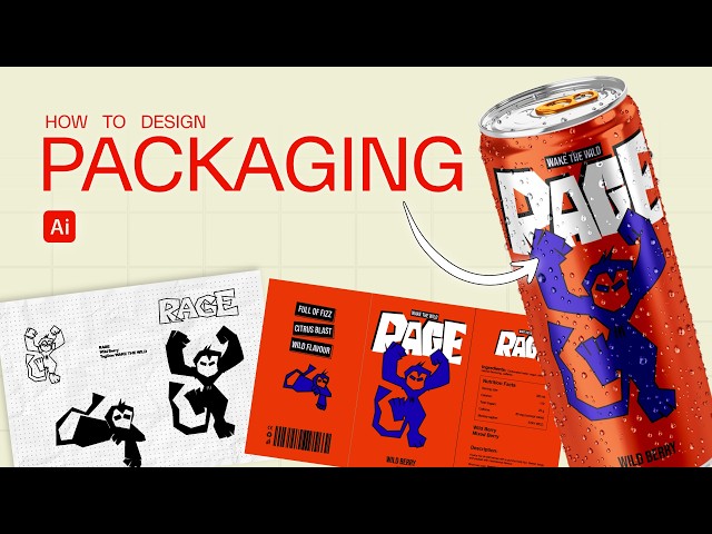 Design Stunning Can Packaging Like a Pro! 🎨 (Free Template)