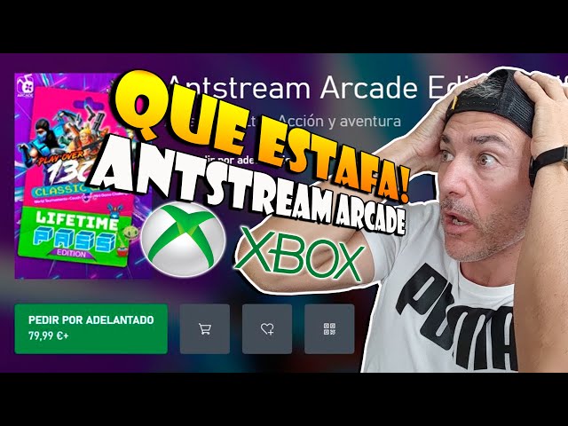 Por esto BORRARON los EMULADORES de de MICROSOFT STORE - LA ESTAFA del SIGLO! AntStream Arcade