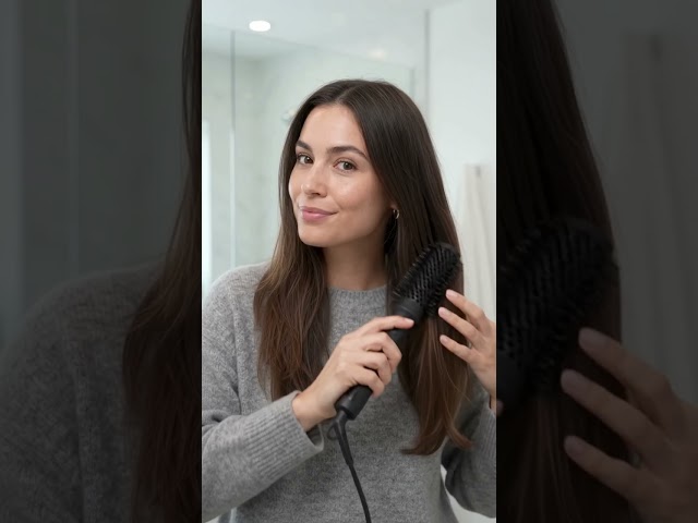 This Hair Brush Gives You a Salon-Style #HairHack #HairTools #BeautyGadgets #HairStyling #IonicBrush