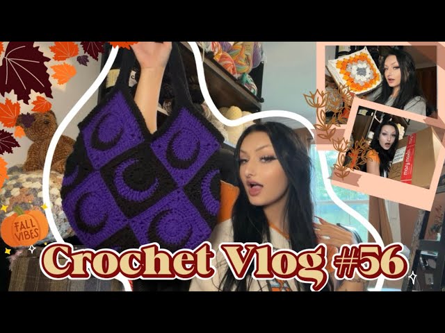Another Bag, Starting a Blanket, AND a Yarn Haul!?!? | Crochet Vlog #56