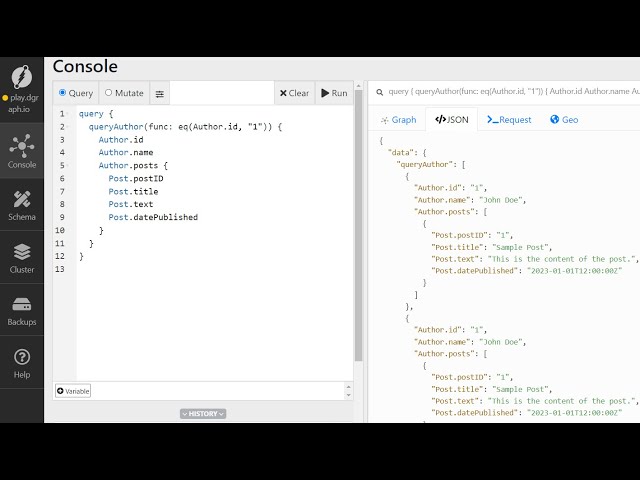 Exploring Dgraph: A Practical Guide to Schema, Mutation, and Query