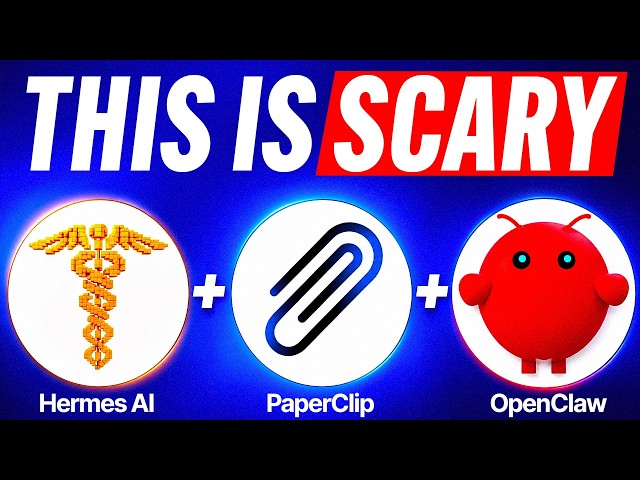 Hermes + OpenClaw + Paperclip Is INSANE!
