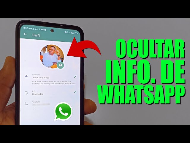 COMO OCULTAR TU INFORMACION DE WhatsApp