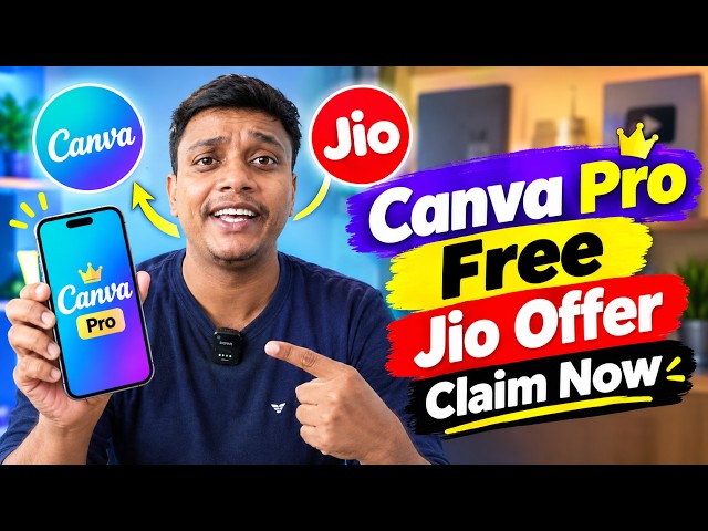 How To Claim Canva Pro Jio Offer | How To Activate Canva Pro For Jio Users | Canva Pro Subscription