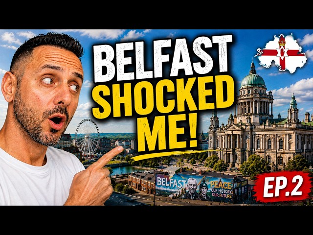 I Spent 24 Hours In Belfast Northern Ireland | It Totally Shocked Me!