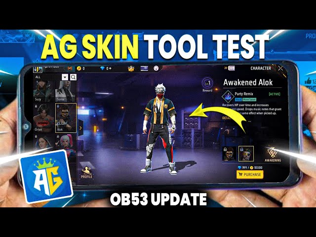 I Tried Free Fire Ag Skin Tool v2.9 After OB53 Update 🔥 || 100% Working