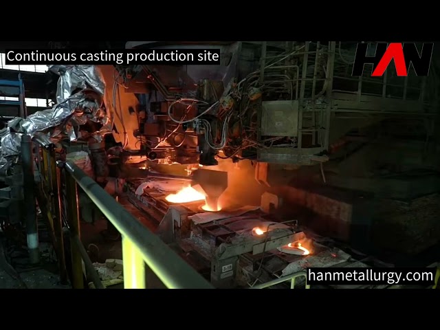 Continuous Casting Process | Steel Plant Production Floor