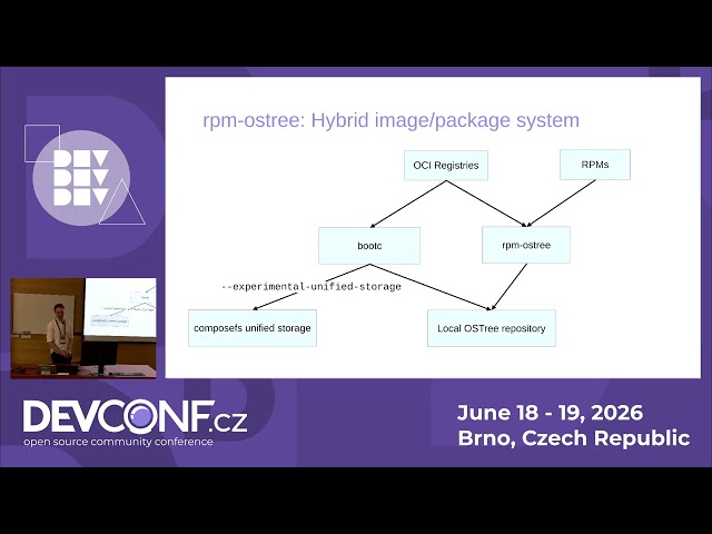 Local package layering on bootc systems with DNF5 - DevConf.CZ 2026