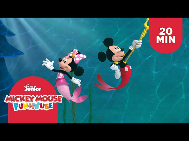 ¡Aventuras bajo el agua! | Mickey Mouse Funhouse | Compilado 20 minutos