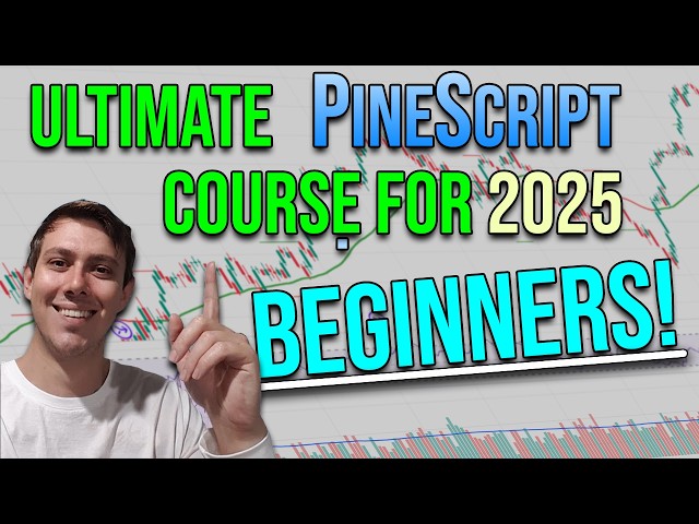 Pine Script for Beginners - FULL TRADINGVIEW COURSE TUTORIAL