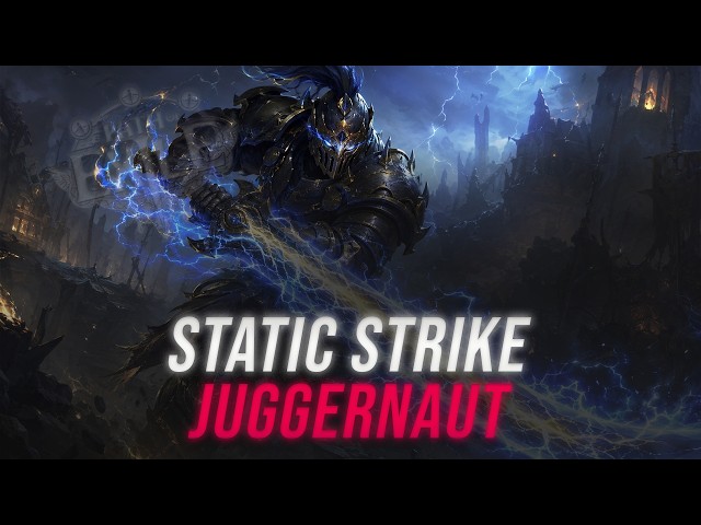 Static Strike of Gathering Lightning Juggernaut Patch 3.29 - Path of Exile Build Guide