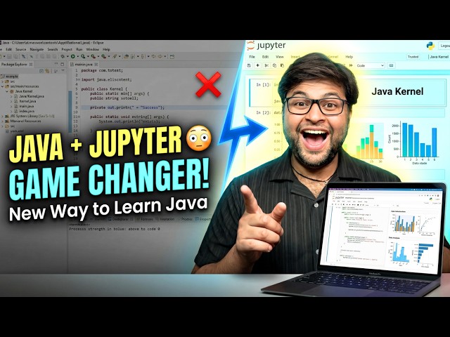 Learn Java in Jupyter Notebook | Improve your  learning productivity [Hindi]